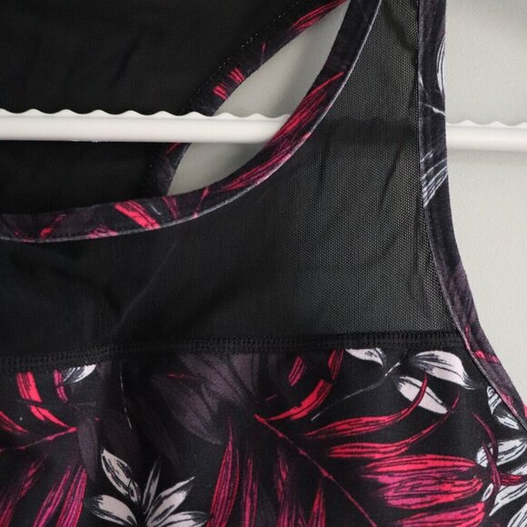 Fabletics Women's Sx XS Marcia High Neck Activewear Mesh Racerback Sports Bra - Picture 5 of 10